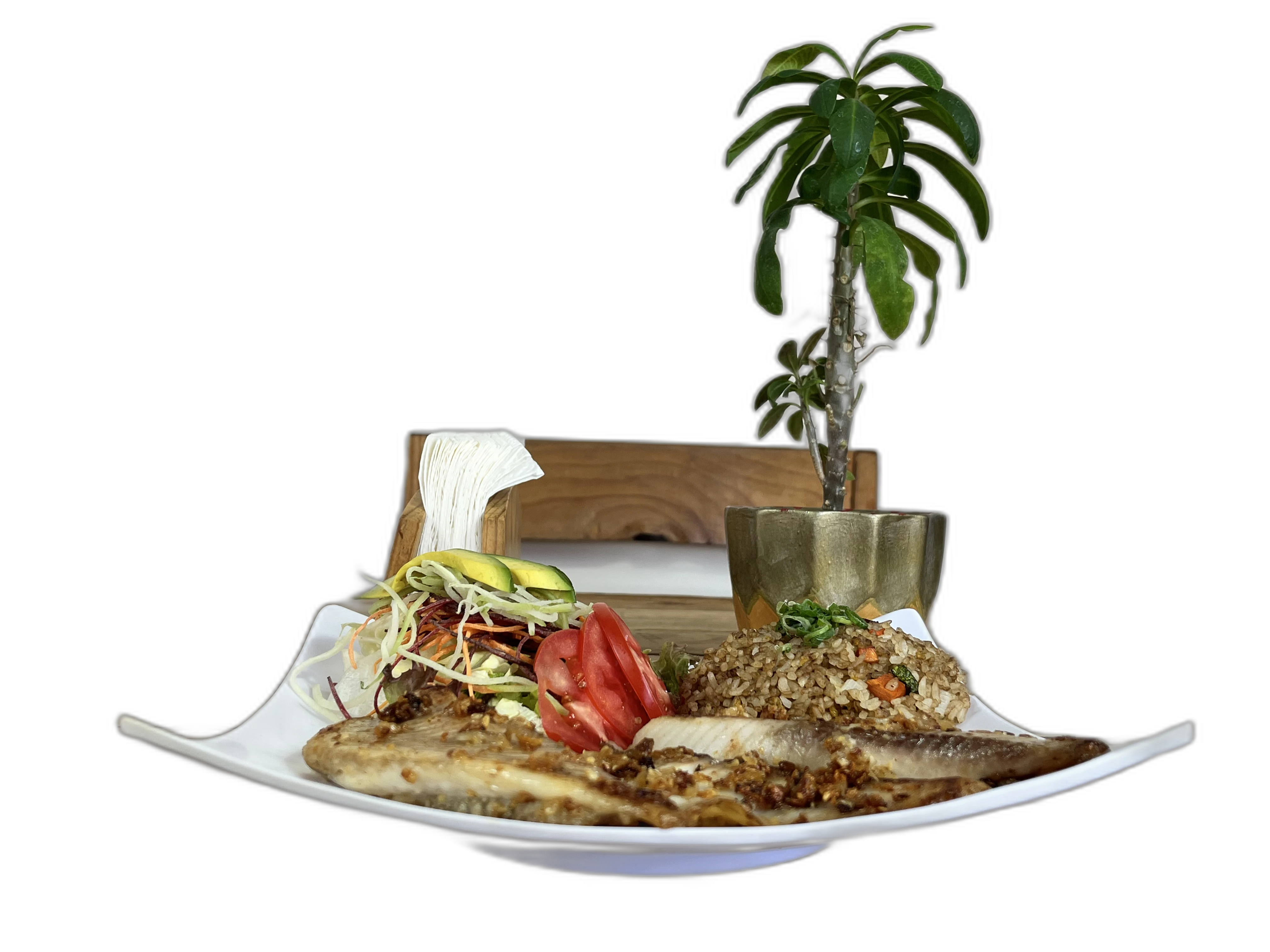 Filete al mojo de ajo